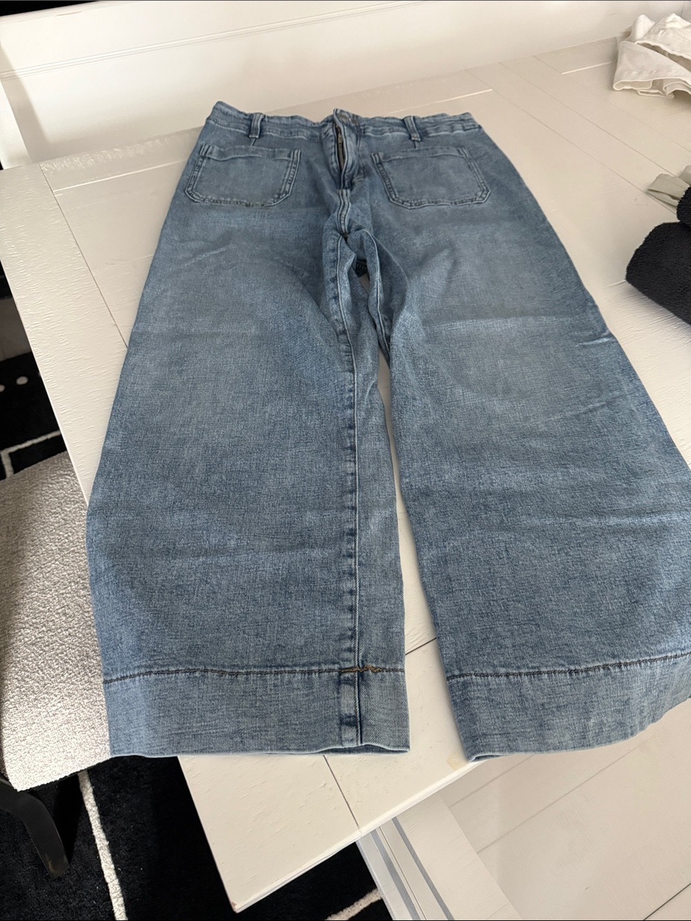 LC Lauren Conrad Light Blue Wide Leg Jeans